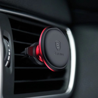 Baseus C40141201913-00 magnetický držák do auta do ventilace - červený