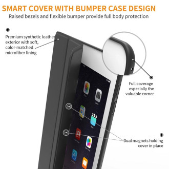 Tech-Protect SmartCase case for iPad 9.7&#39;&#39; 5 / 6 2017-2018 - black