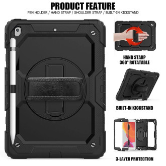 Tech-Protect Solid360 case for iPad 10.2&quot; 7/8/9 2019-2021 - black