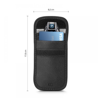 Tech-Protect V1 RFID cover for car keys - black