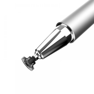 Tech-Protect Charm Stylus - white and silver