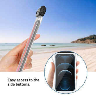 Tech-Protect UWC7 waterproof case universal for smartphones up to 6.9" - black