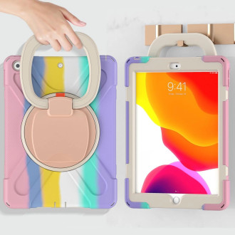 Tech-Protect X-Armor case for iPad 10.2&quot; 7 / 8 / 9 2019-2021 - pink and blue