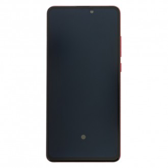 LCD Display + Dotyková Deska + Přední Kryt pro Xiaomi Mi9 T Red