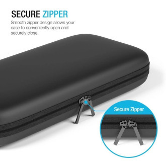 Tech-Protect HardPouch case for Nintendo Switch / Switch OLED - black