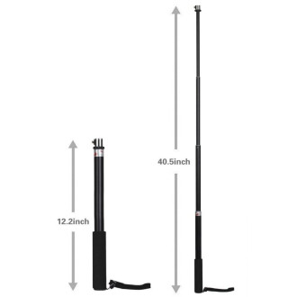 Tech-Protect monopad for GoPro Hero with selfie stick up to 92cm - black