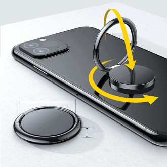 Tech-Protect Magnetic Phone Ring holder / ring with stand function - gold