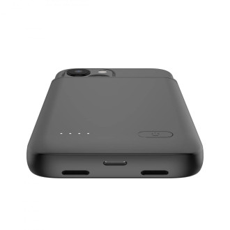 Tech-Protect PowerCase case for iPhone 12 mini / 13 mini with 4700mAh power bank - black
