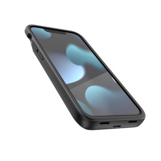 Tech-Protect PowerCase case for iPhone 12 mini / 13 mini with 4700mAh power bank - black