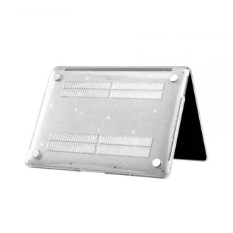Tech-Protect SmartShell case for MacBook Air 13&quot; 2018-2020 - transparent and glitter