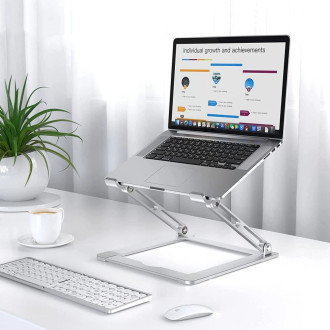 Tech-Protect ULS400 universal extendable stand for a laptop up to 17" - gray