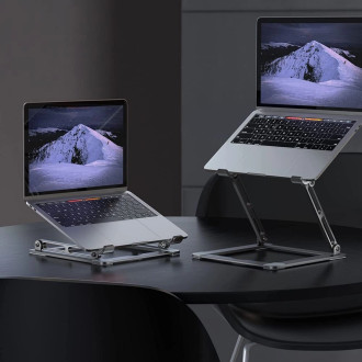 Tech-Protect ULS400 universal extendable stand for a laptop up to 17" - gray
