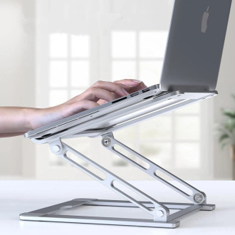 Tech-Protect ULS400 universal extendable stand for a laptop up to 17" - gray