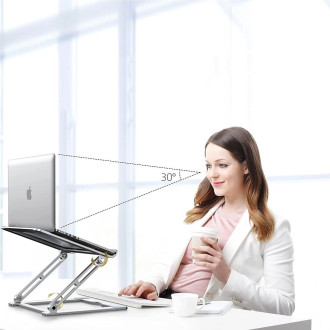 Tech-Protect ULS400 universal extendable stand for a laptop up to 17" - gray