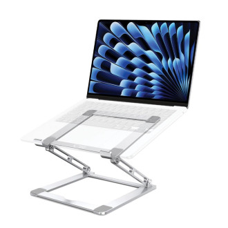 Tech-Protect ULS400 universal extendable stand for a laptop up to 17" - silver