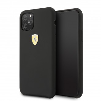 FESSIHCN58BK Ferrari SF Silikonový Kryt pro iPhone 11 Pro Black
