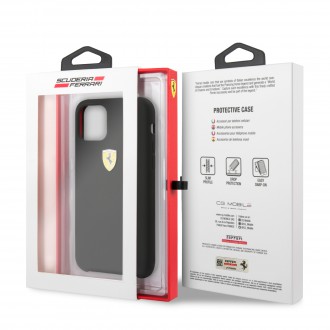 FESSIHCN58BK Ferrari SF Silikonový Kryt pro iPhone 11 Pro Black