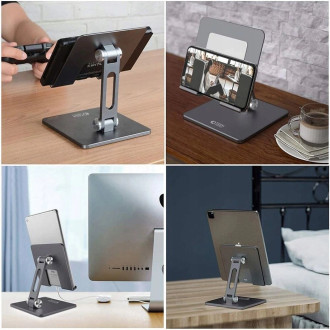 Tech-Protect Z11 stand, universal for tablets up to 13" - gray