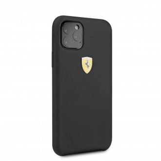 FESSIHCN58BK Ferrari SF Silikonový Kryt pro iPhone 11 Pro Black