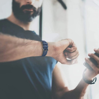 Tech-Protect IconBand strap for Garmin Fenix ​​5 / 6 / 6 Pro / 7 - navy blue