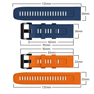 Tech-Protect IconBand strap for Garmin Fenix ​​5 / 6 / 6 Pro / 7 - yellow