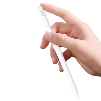 Tech-Protect Digital Magnetic Stylus Pen 2 magnetic stylus for iPad tablet - white