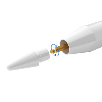 Tech-Protect Digital Magnetic Stylus Pen 2 magnetic stylus for iPad tablet - white