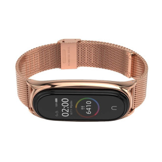Tech-Protect MilaneseBand strap for Xiaomi Mi Smart Band 7 / 7 NFC - pink