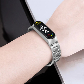 Tech-Protect Stainless bracelet for Xiaomi Mi Smart Band 7 / 7 NFC - black