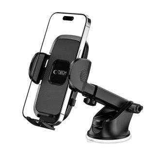 Tech-Protect V3 car phone holder for windshield/cockpit - black