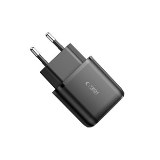 Tech-Protect C20W USB-C PD 20W / USB-A QC 3.0 network charger - black