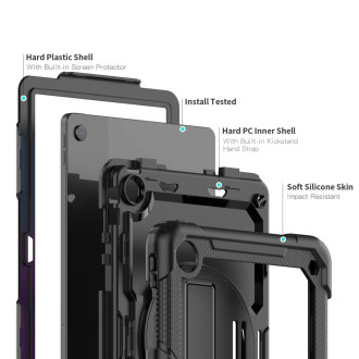 Tech-Protect Solid360 case for Lenovo Tab M10 Plus (3rd gen.) 10.6&quot; TB-125 / TB-128 - black
