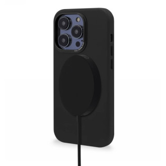 Decoded Leather Case with MagSafe for iPhone 14 Pro - black