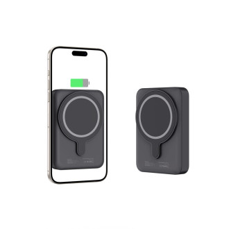 Tech-Protect LifeMag PB11 Powerbank with MagSafe 10000mAh 15W USB-C port - black + USB-C cable