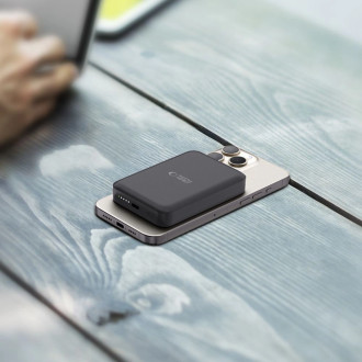 Tech-Protect LifeMag PB11 Powerbank with MagSafe 10000mAh 15W USB-C port - black + USB-C cable