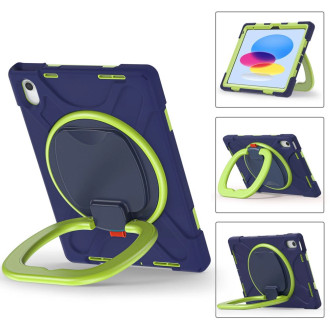 Tech-Protect X-Armor case for iPad 10.9&quot; 2022 - navy blue and green