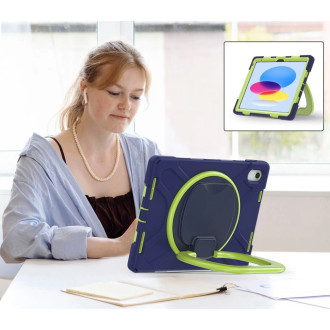 Tech-Protect X-Armor case for iPad 10.9&quot; 2022 - navy blue and green