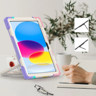 Tech-Protect X-Armor case for iPad 10.9&quot; 2022 - pink and blue