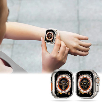 Tech-Protect Defense360 Case for Apple Watch Ultra 1/2 (49 mm) - Transparent