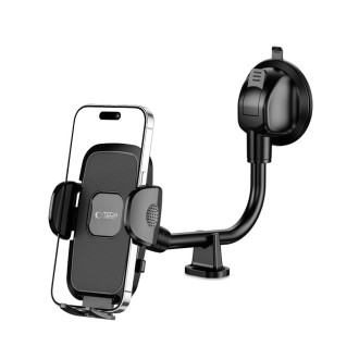 Tech-Protect V3 Long Arm Car Phone Holder for Windshield/Cockpit - Black