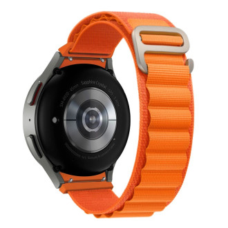 Tech-Protect Nylon Pro Strap for Samsung Galaxy Watch 4/5/5 Pro/6/7/FE - Orange