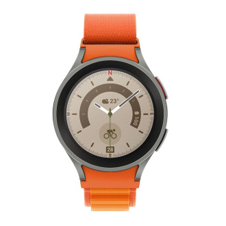 Tech-Protect Nylon Pro Strap for Samsung Galaxy Watch 4/5/5 Pro/6/7/FE - Orange