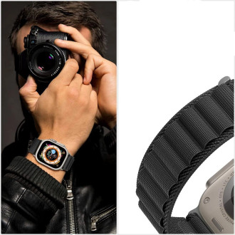Tech-Protect Nylon Pro Strap for Samsung Galaxy Watch 4/5/5 Pro/6/7/FE - Orange