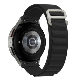 Tech-Protect Nylon Pro Strap for Samsung Galaxy Watch 4/5/5 Pro/6/7/FE - Black