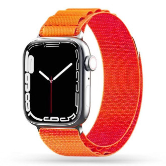 Tech-Protect Nylon Pro Strap for Apple Watch 4 / 5 / 6 / 7 / 8 / 9 / SE (38/40/41 mm) - Orange