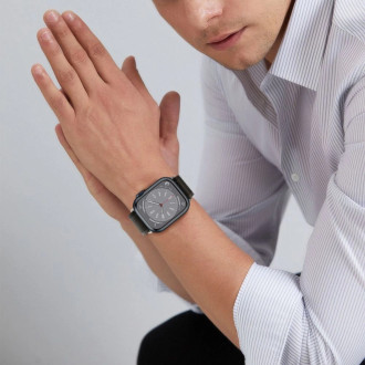 Tech-Protect Nylon Strap for Apple Watch 4/5/6/7/8/9/SE (38/40/41 mm) - Gray Blue
