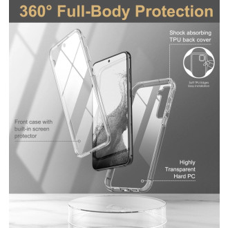 Tech-Protect Kevlar case for Samsung Galaxy S23+ - transparent