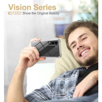 Tech-Protect Kevlar case for Samsung Galaxy S23+ - transparent