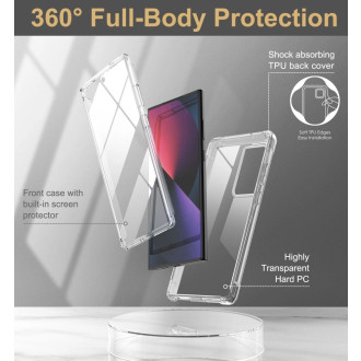 Tech-Protect Kevlar case for Samsung Galaxy S23 Ultra - transparent