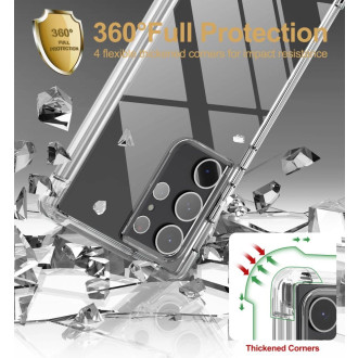 Tech-Protect Kevlar case for Samsung Galaxy S23 Ultra - transparent